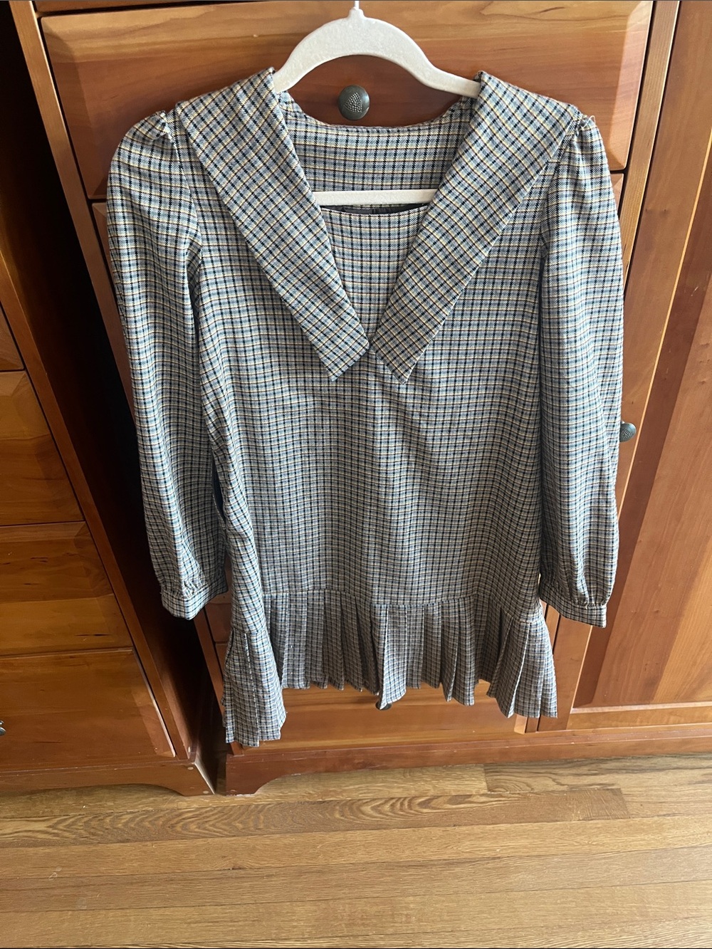 Ledin Hogwarts Wizarding World of Harry Potter, plaid dress, size S